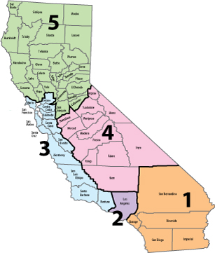 OTAC Regional Map